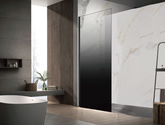 10mm Fixed Panel Shower Screen with Gradient Glass