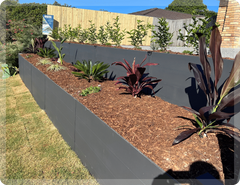 Composite Sleeper Post for retaining walls SuperPost - "H" post 120mmD x 2400mmL