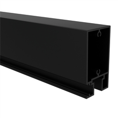 Slatted Gate Top and Bottom Rail, Gate Extrusions 65mm x 50mm Horizontal Gate Rail 4800MM Long