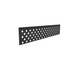 Colorbond Lattice Gate Infill - 1615 x 300mm