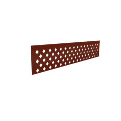 Colorbond Lattice Gate Infill - 1615 x 300mm