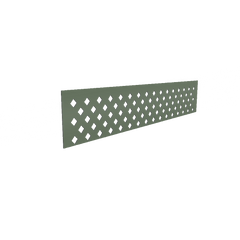 Colorbond Lattice Gate Infill - 1615 x 300mm