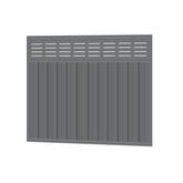 Colorbond Slat FX Gate - 1720mm x 1500mm 2x Sheets, 2x Stiles, 3x Rails, 1x Infill sheet, Screws.