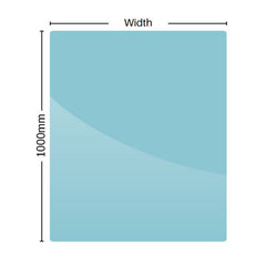 11.52mm Toughened Laminated Glass Balustrade Panels - 1000mm Height - Choose Width (mm) - Image 2