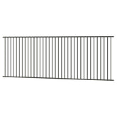 Homesafe Aluminium Flat Top Pool Fence Panel - 3000 x 1200mm WOODLAND GREY