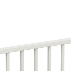 Square Aluminium Pool Fence Panels,  Burleigh Panel (16mm Sqr Tubes) - 2200 x 1200mm