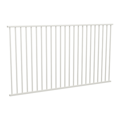 Square Aluminium Pool Fence Panels,  Burleigh Panel (16mm Sqr Tubes) - 2200 x 1200mm