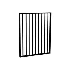 Square Aluminium Pool Fence Gate , Burleigh Gate (16mm Sqr Tubes) - 970 x 1200mm