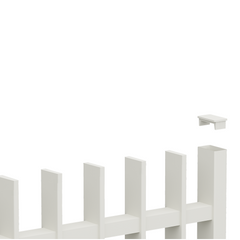 Byron Gate - Designer Aluminium Pool Fence Panel with 50x10mm Blade - 970 x 1200mm