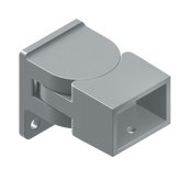 HOMESAFE - 38 x 25 Horizontal Adjustable Fence Bracket - Silver