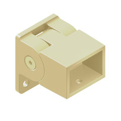 HOMESAFE - 38 x 25 Vertical Adjustable Fence Bracket - Primrose