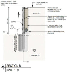 Composite fence bracket SuperBracket 90mmW x 610mmL