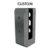 Custom Powder Coated Face mount / Side mount Pool Fence Spigots, Choose colour, Dulux Range