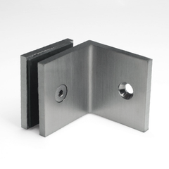 Frameless Glass 3 Panel Inline Wall to Wall Shower Screen - 2000mm high, 10mm Toughened Glass - Matt Gun Metal