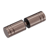FRAMELESS SHOWER DOOR KNOB - BRUSHED BRONZE