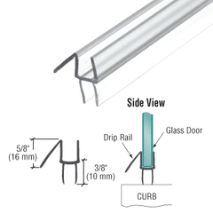 Chrome - Frameless Glass Corner Shower Screen  - 2000mm high, 10mm Toughened Glass