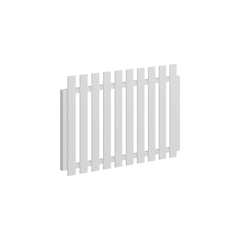 Aluminium 1090 x 900mm Classic Picket Gate