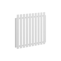 Aluminium 1090 x 1200mm Classic Picket Gate