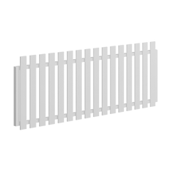 Aluminium 1720 x 900mm Classic Picket Gate