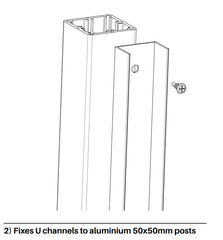 10g x 16mm - Self Drilling Wafer Screws - Bag of 50, Great for our Perforated Pool Fencing - Image 4