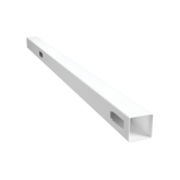 SOUTHAMPTON PVC END POST - 127 x 127 x 2500mm, 7 year Warranty