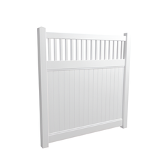 EAST HAMPTON PVC 1800mm W x 1800mm H GATE, 7 year Warranty