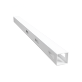 3 RAIL RURAL PVC INLINE POST - 127 x 127 x 2050mm, 7 Year Warranty