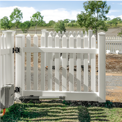 NORTH HAVEN PVC 1800mm W x 1200mm H GATE, 7 Year Warranty