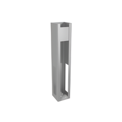Oxworks PVC Post Base Plate Insert - 102mm - Galvanised Steel - - Image 1