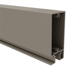 Slatted Gate Top and Bottom Rail, Extrusions 90MMx50MM Horizontal Gate Rail 4800MM Long