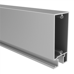 Slatted Gate Top and Bottom Rail, Extrusions 90MMx50MM Horizontal Gate Rail 4800MM Long