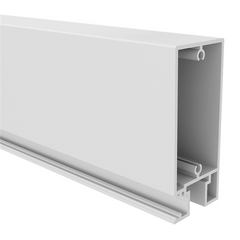 Slatted Gate Top and Bottom Rail, Extrusions 90MMx50MM Horizontal Gate Rail 4800MM Long