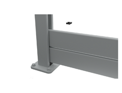 Wheelie Bin Storage - Without Lid, Aluminium Slat Storage Enclosure, Bin Storage, Choose your size and colour - Image 4