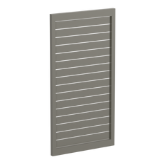 90 x 16mm Slatted Gate- Pre Fabricated Aluminium Slat Gate - 930mmW x 1800mmH