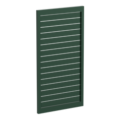 90 x 16mm Slatted Gate- Pre Fabricated Aluminium Slat Gate - 930mmW x 1800mmH
