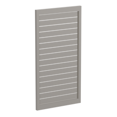 90 x 16mm Slatted Gate- Pre Fabricated Aluminium Slat Gate - 930mmW x 1800mmH