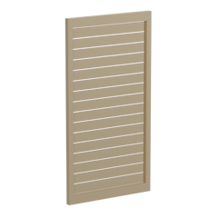 90 x 16mm Slatted Gate- Pre Fabricated Aluminium Slat Gate - 930mmW x 1800mmH