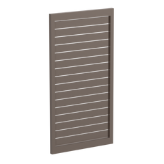 90 x 16mm Slatted Gate- Pre Fabricated Aluminium Slat Gate - 930mmW x 1800mmH