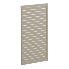 90 x 16mm Slatted Gate- Pre Fabricated Aluminium Slat Gate - 930mmW x 1800mmH