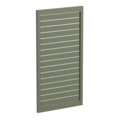 90 x 16mm Slatted Gate- Pre Fabricated Aluminium Slat Gate - 930mmW x 1800mmH