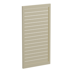 90 x 16mm Slatted Gate- Pre Fabricated Aluminium Slat Gate - 930mmW x 1800mmH