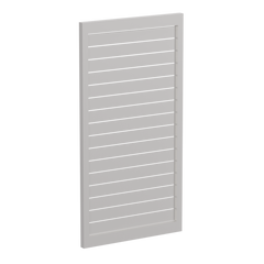 90 x 16mm Slatted Gate- Pre Fabricated Aluminium Slat Gate - 930mmW x 1800mmH