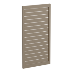 90 x 16mm Slatted Gate- Pre Fabricated Aluminium Slat Gate - 930mmW x 1800mmH