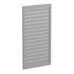 90 x 16mm Slatted Gate- Pre Fabricated Aluminium Slat Gate - 930mmW x 1800mmH