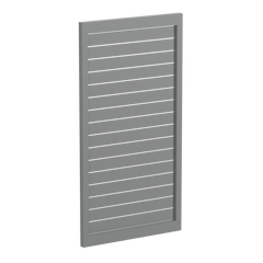 90 x 16mm Slatted Gate- Pre Fabricated Aluminium Slat Gate - 930mmW x 1800mmH
