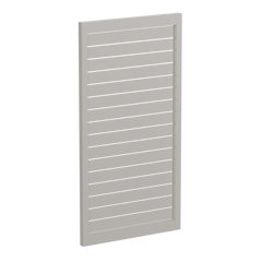 90 x 16mm Slatted Gate- Pre Fabricated Aluminium Slat Gate - 930mmW x 1800mmH