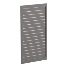 90 x 16mm Slatted Gate- Pre Fabricated Aluminium Slat Gate - 930mmW x 1800mmH