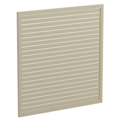 90 x 16mm Slatted Gate - Pre Fabricated Aluminium Slat Gate - 1720mmW x 1800mmH