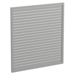90 x 16mm Slatted Gate - Pre Fabricated Aluminium Slat Gate - 1720mmW x 1800mmH