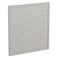 90 x 16mm Slatted Gate - Pre Fabricated Aluminium Slat Gate - 1720mmW x 1800mmH